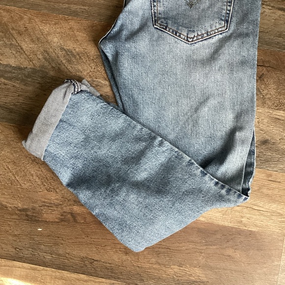 Levi's Mens 512 Light Blue Denim Jeans - Picture 3 of 7